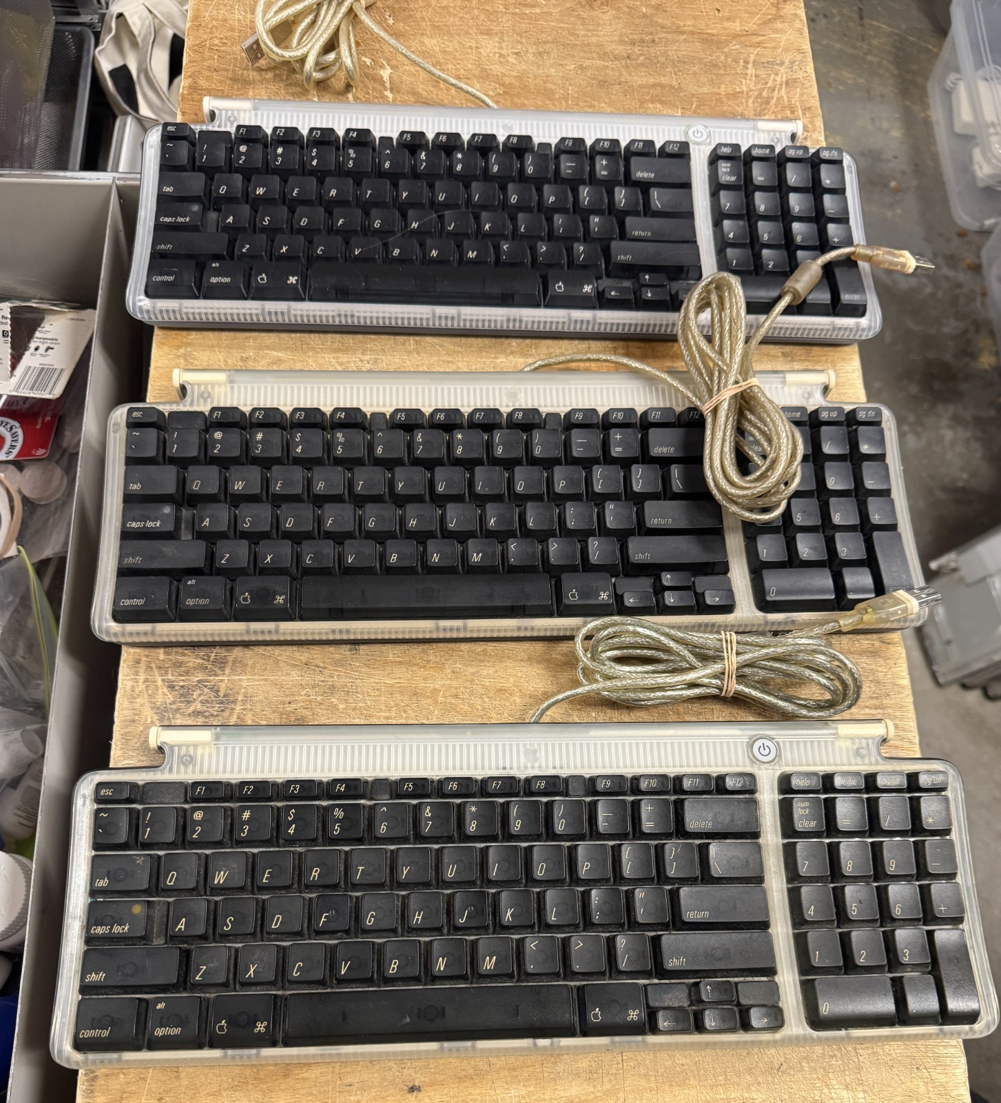 VINTAGE  Black Apple Pro Keyboard Model Number: M7803 WORKING