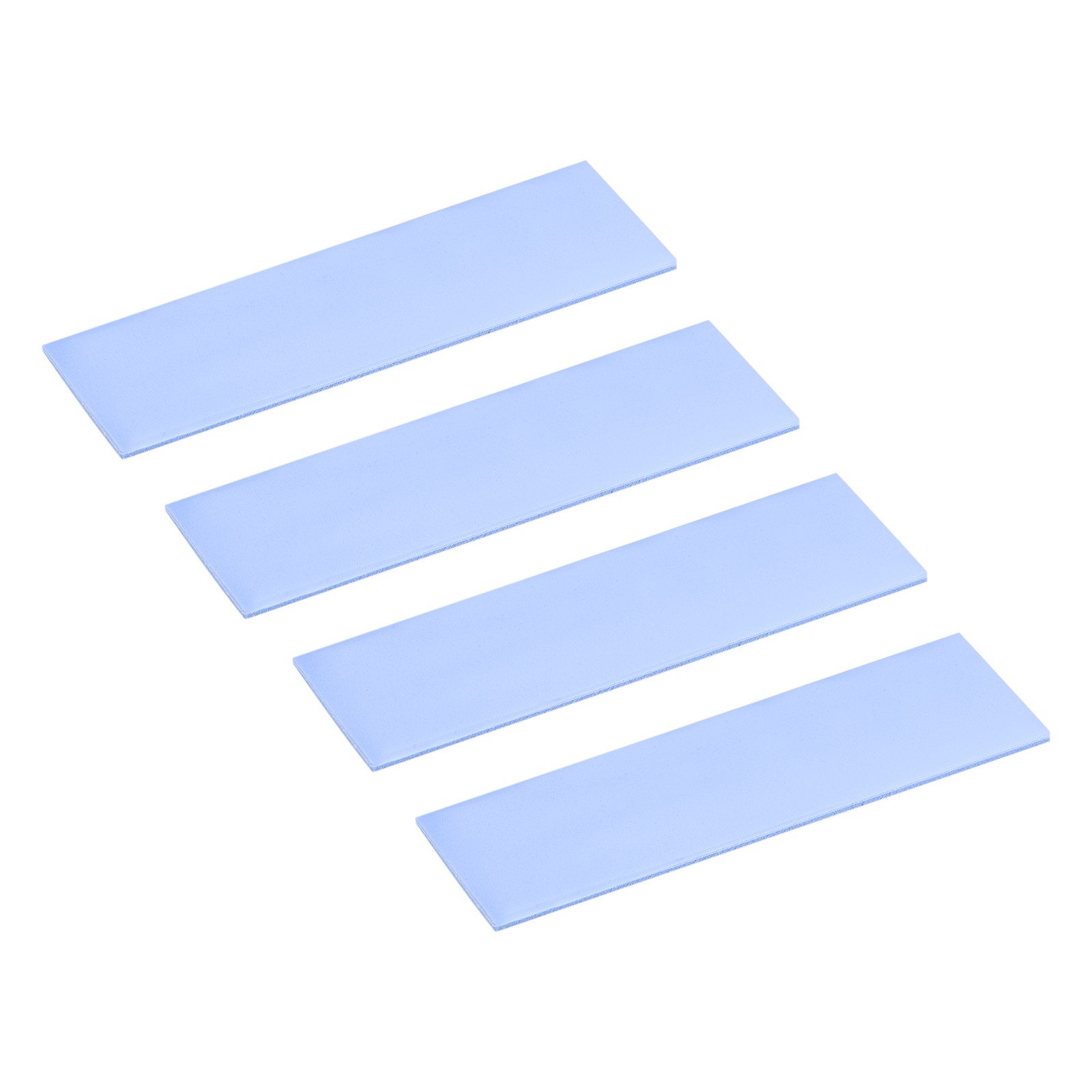 4 Pack M.2 Thermal Pad 70x22x1mm for Pc M.2 2280 Nvme SSD Heatsink Cooler