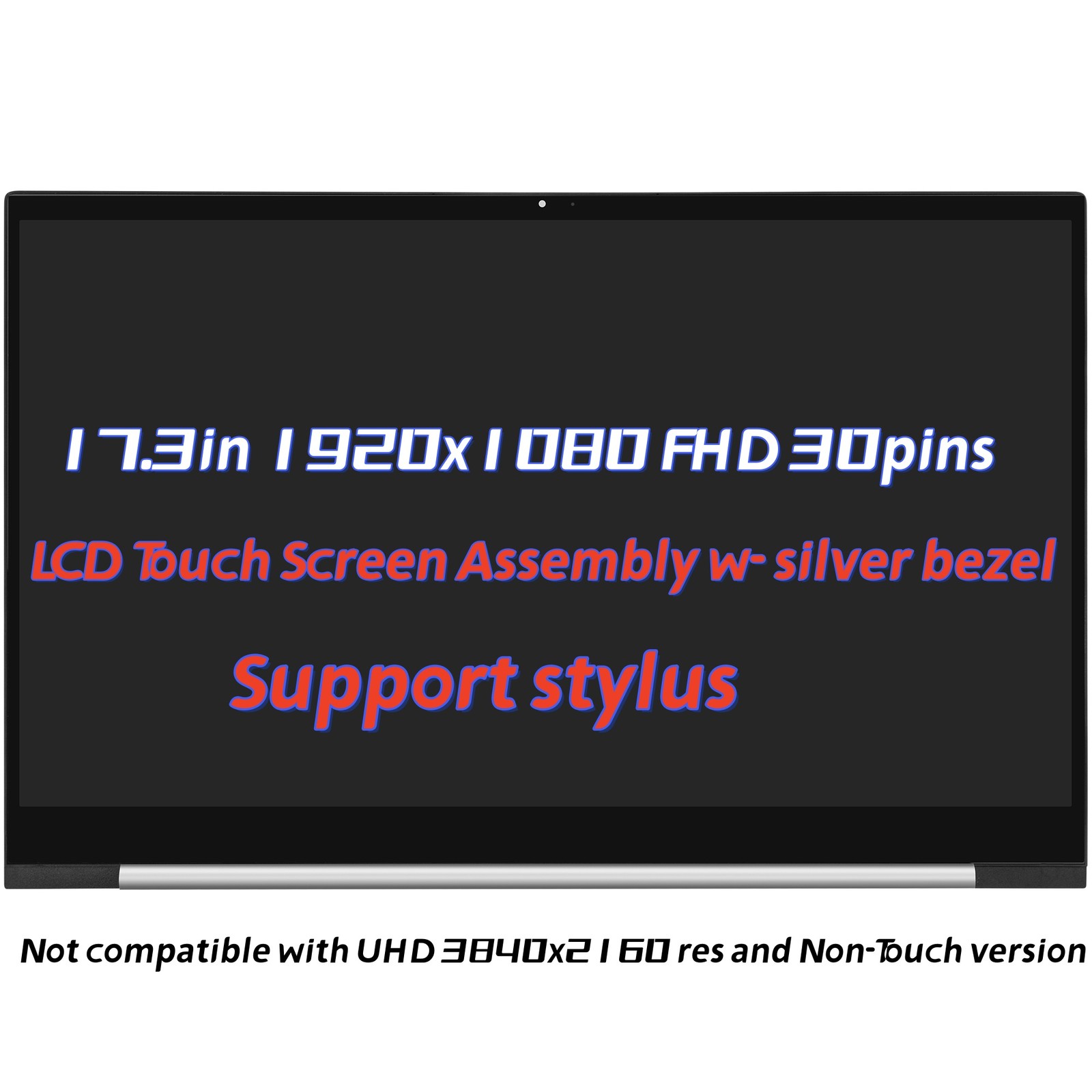 L87972-001 For HP Envy 17T-CG000 17T-CG100 FHD 17.3 LCD Screen Touch Replacement