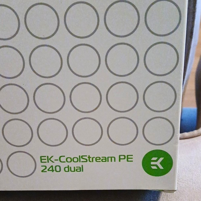 EKWB EK-CoolStream PE 240 Dual Computer Water Cooling Radiator