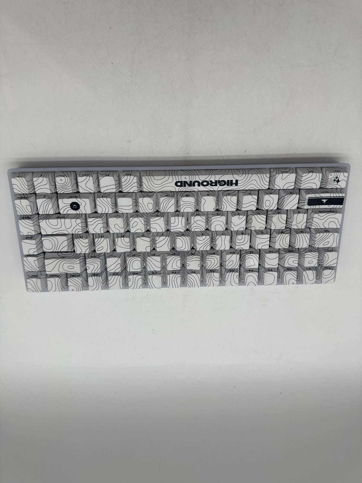 Higround Basecamp 75+ 75% Gaming Keyboard TTC Milky Switch RGB White