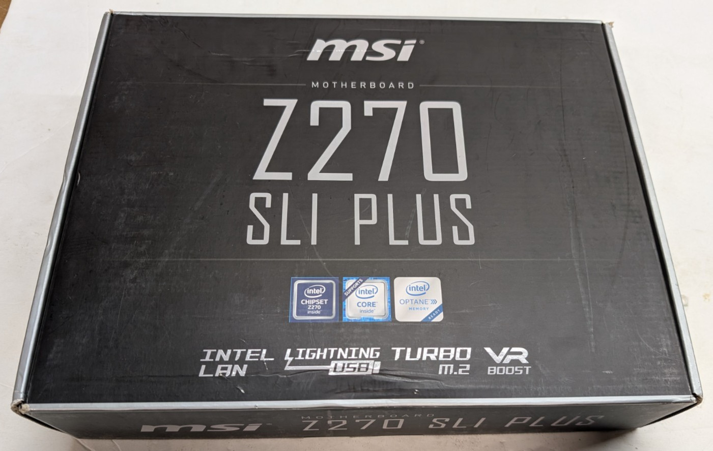 MSI Z270 SLI PLUS ATX Motherboard LGA1151 DDR4 Z270 Box I/O Shield HDMI M.2 NOS