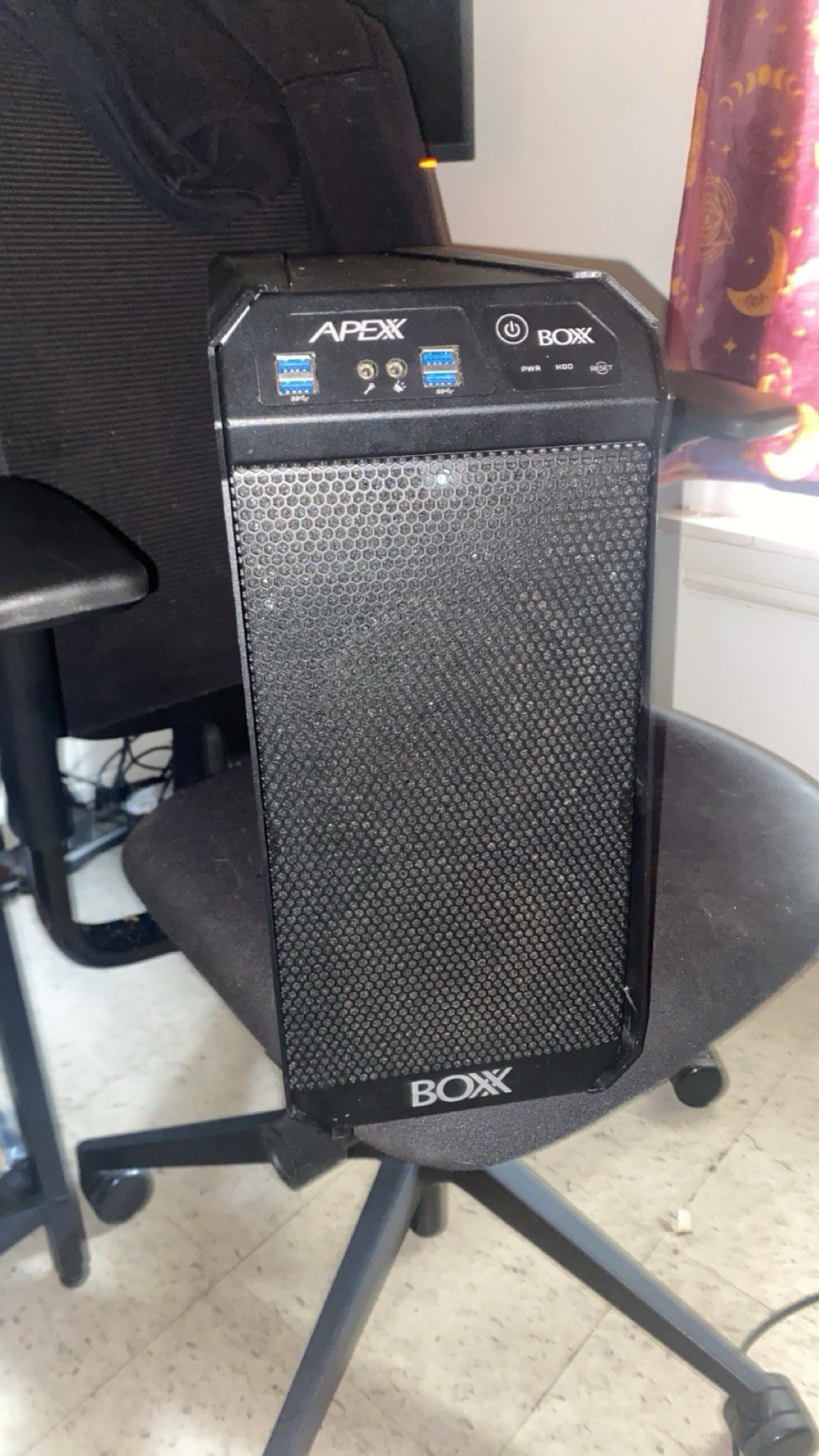 BOXX APEX Workstation Desktop Tower PC Black USB 3.0 MPN APEX (just the case)