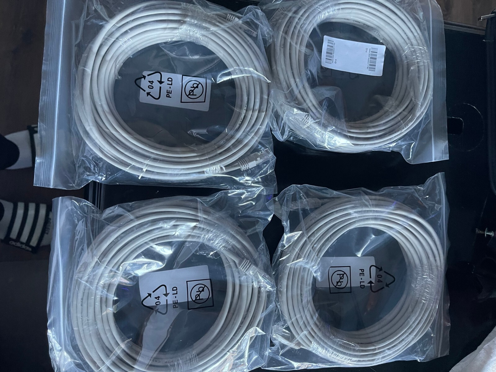 UTP5E100B Internet LAN Network Cable - 100ft