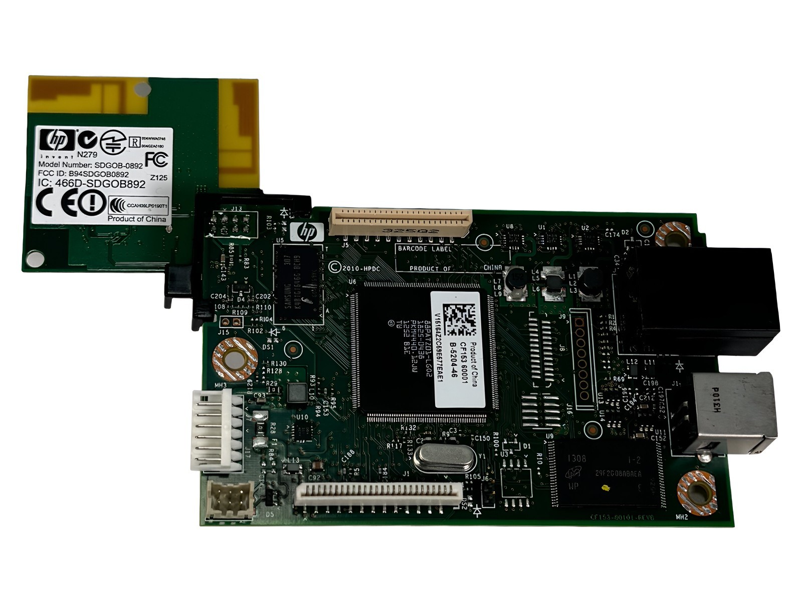 ✅GENUINE HP CF153-60001 Formatter Board w/WIFI card for LaserJet Pro 200 M251nw