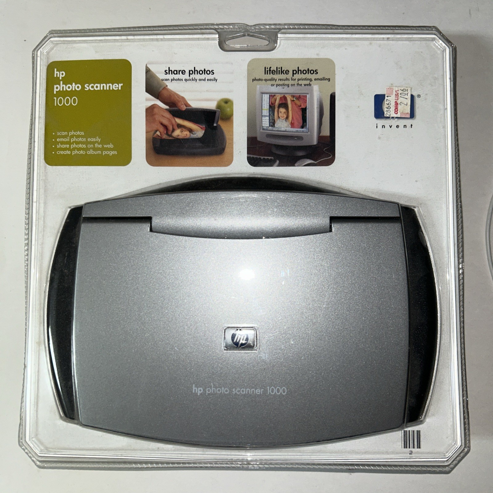 HP Photo Scanner 1000 Lifelike Photos Share Photos Scan Photos New Sealed