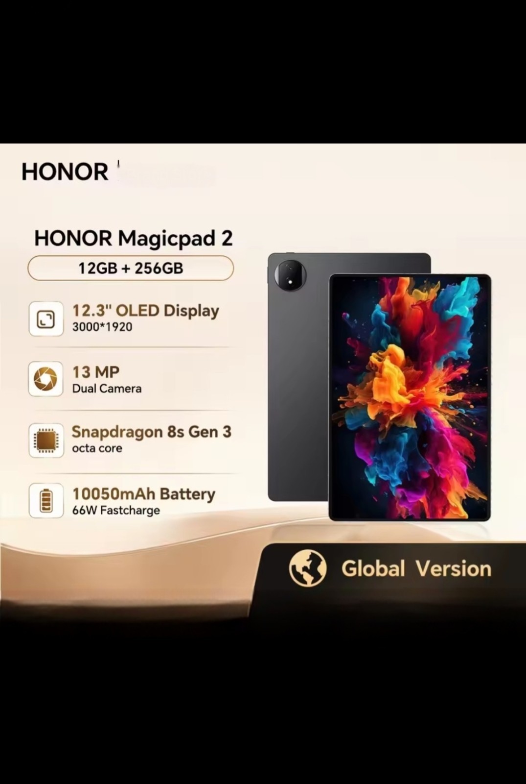 Honor Magic Pad 2 12.3" WiFi Tablet 12gb/256gb
