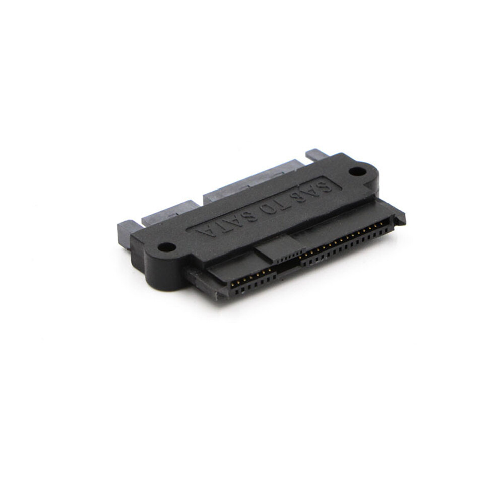 New SFF 8482 SAS to  180 Degrees Straight Head Adapter Converter 22 Pin