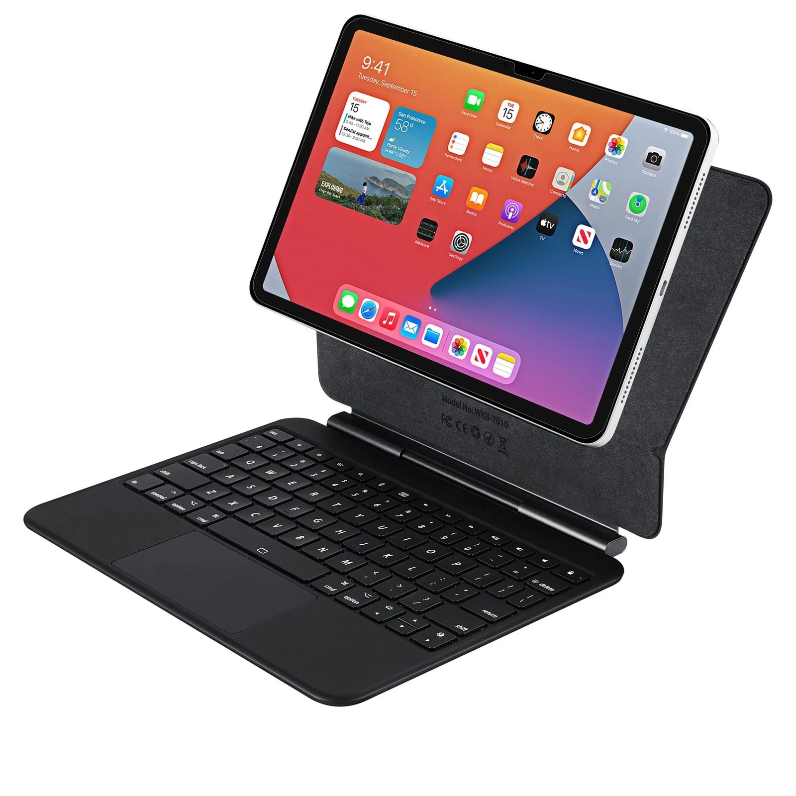Adesso Bluetooth Keyboard  for iPad Pro 11"  M4 Edition (WKB7050)--Free Shipping