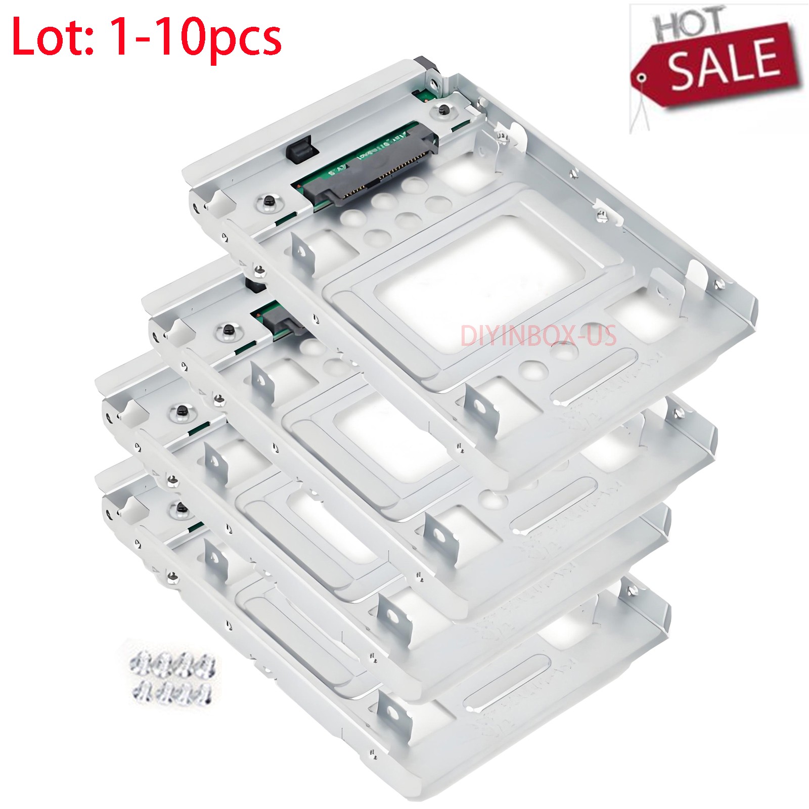654540-001 SATA/SSD 2.5" to 3.5" Drive Adapter For HP 651314-001 774026-001 Lot