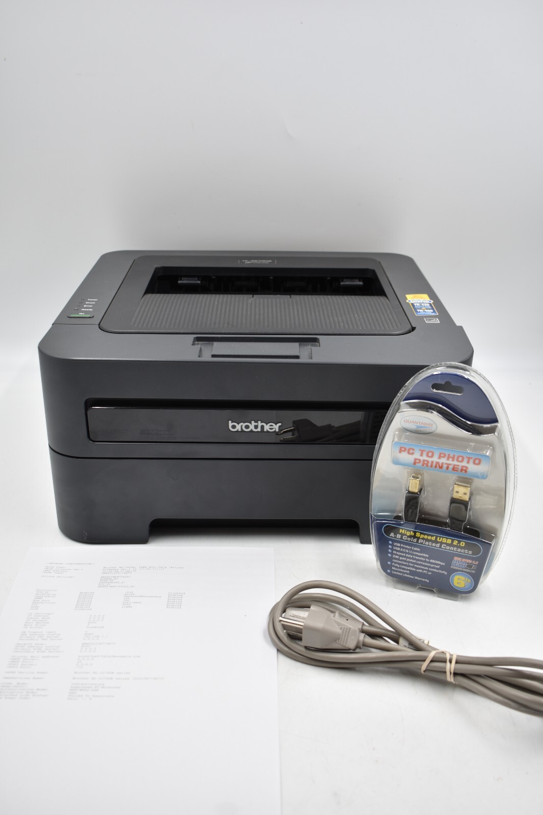 Brother HL-2270DW Duplex Wireless Laser Printer - Prints Well, Includes Toner