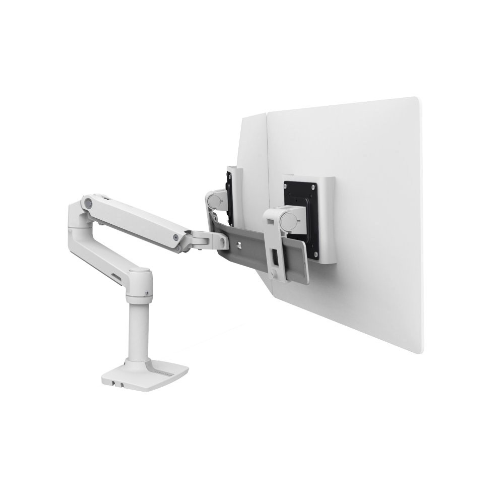Ergotron lx Dual Monitor Arm 45-489-216 NEW 