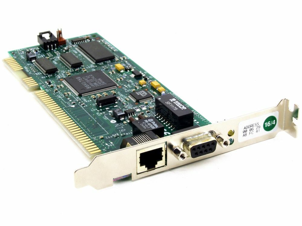IBM 55H6810 AN055H6774 Turbo Auto Wake 16/4 Token Ring ISA Adapter Network Card