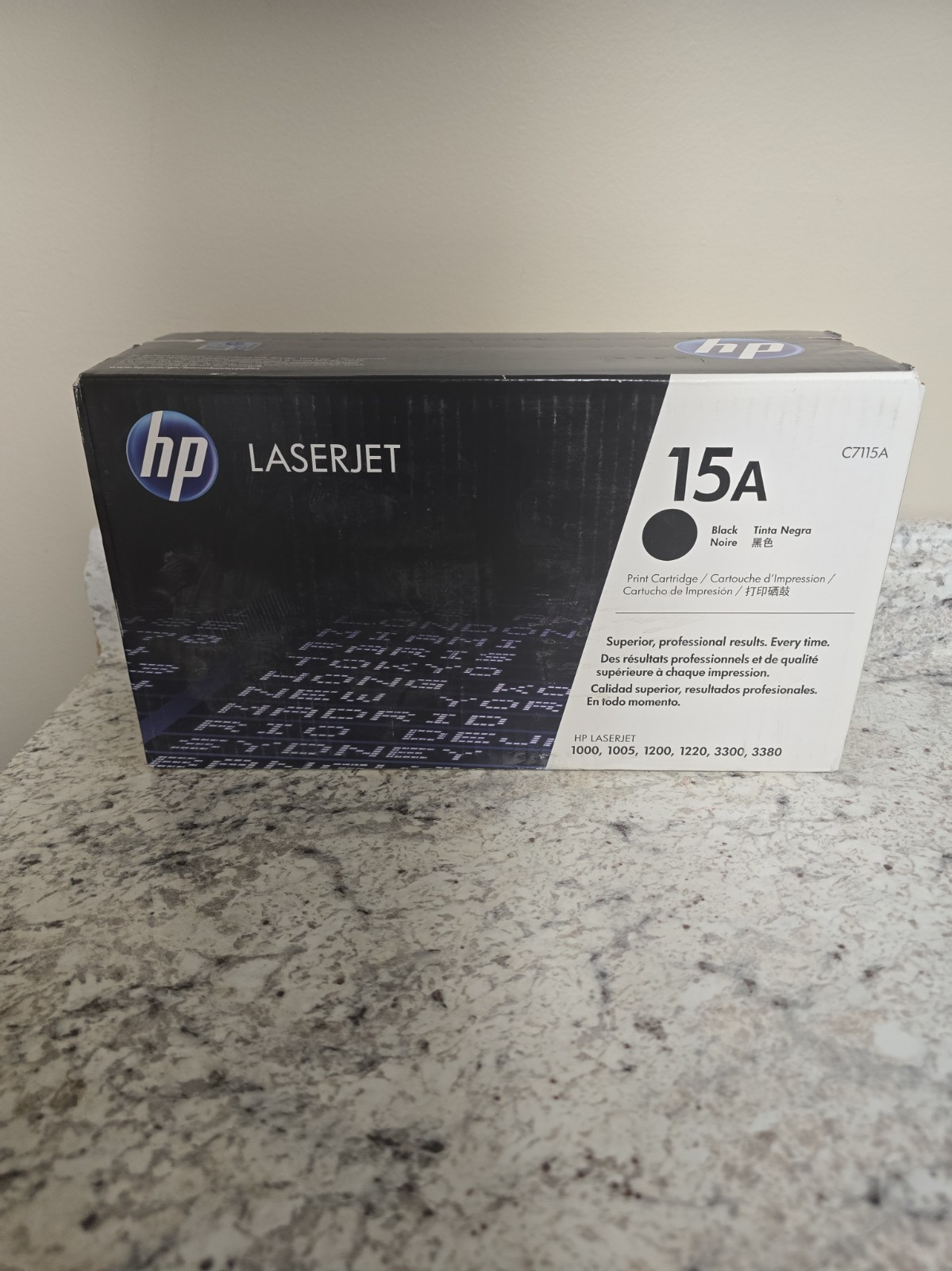 Genuine HP 15A C7115A Black Toner for LaserJet 1000 1200 1220 3300 3320 3380