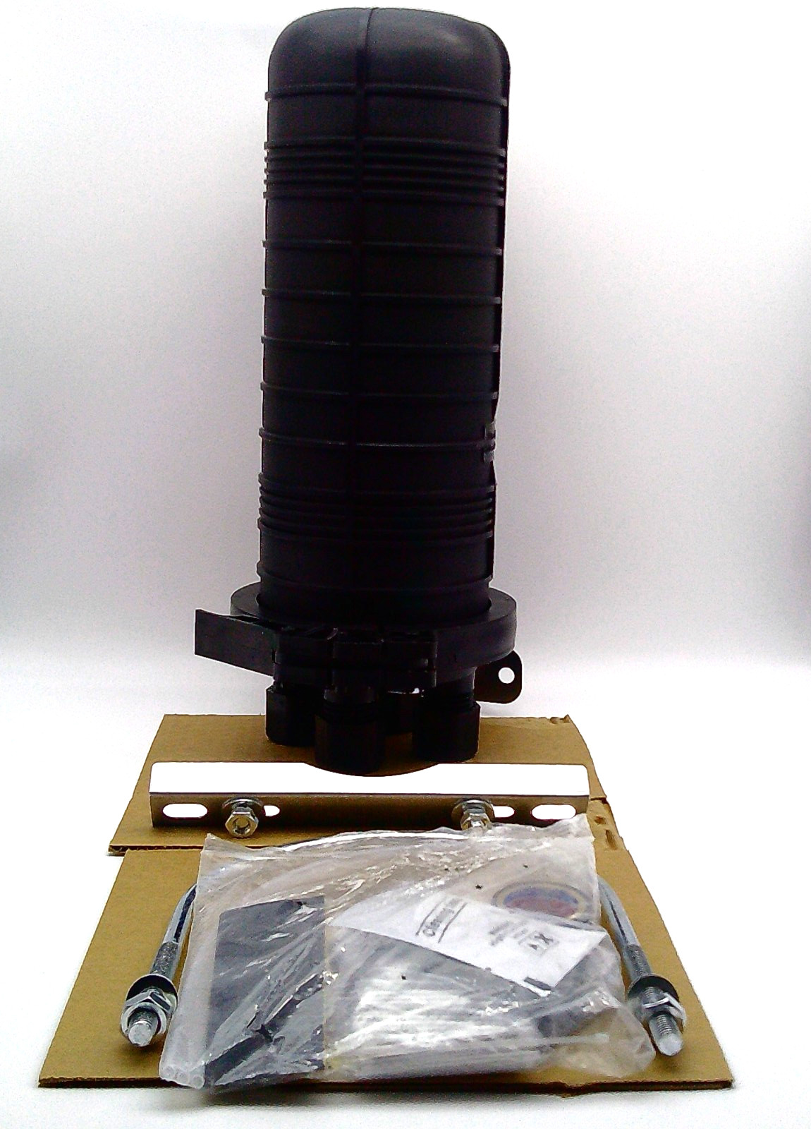 Fiber Optic Splice Enclosure IP68 Waterproof Vertical Cap Fiber Connection MXNR