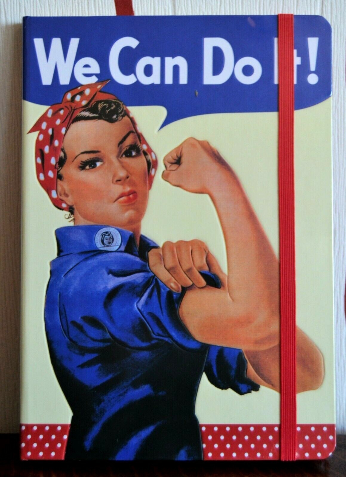 Nostalgic Art NOTEBOOK "WE CAN DO IT ", A5, 128 pages, New