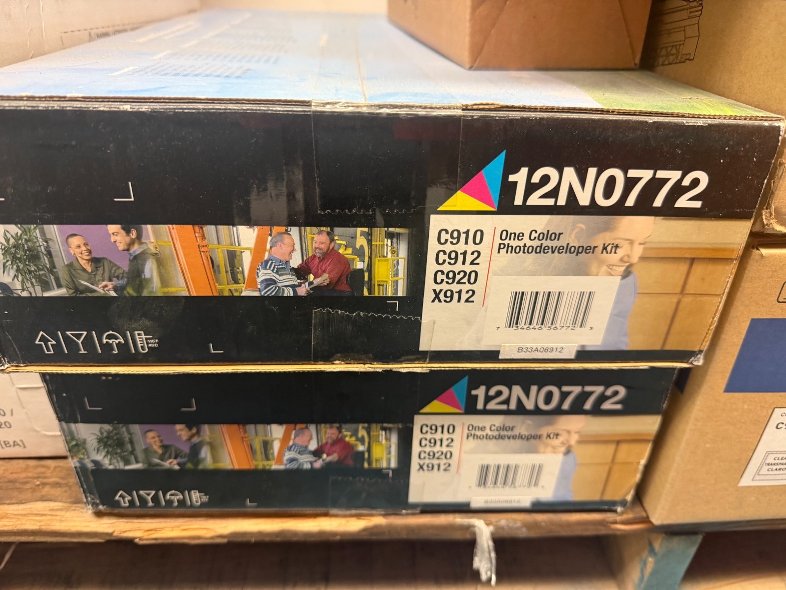 LEXMARK 12N0772 ONE COLOR PHOT0DEVELOPER KIT OLD STOCK FACTORY SEALED
