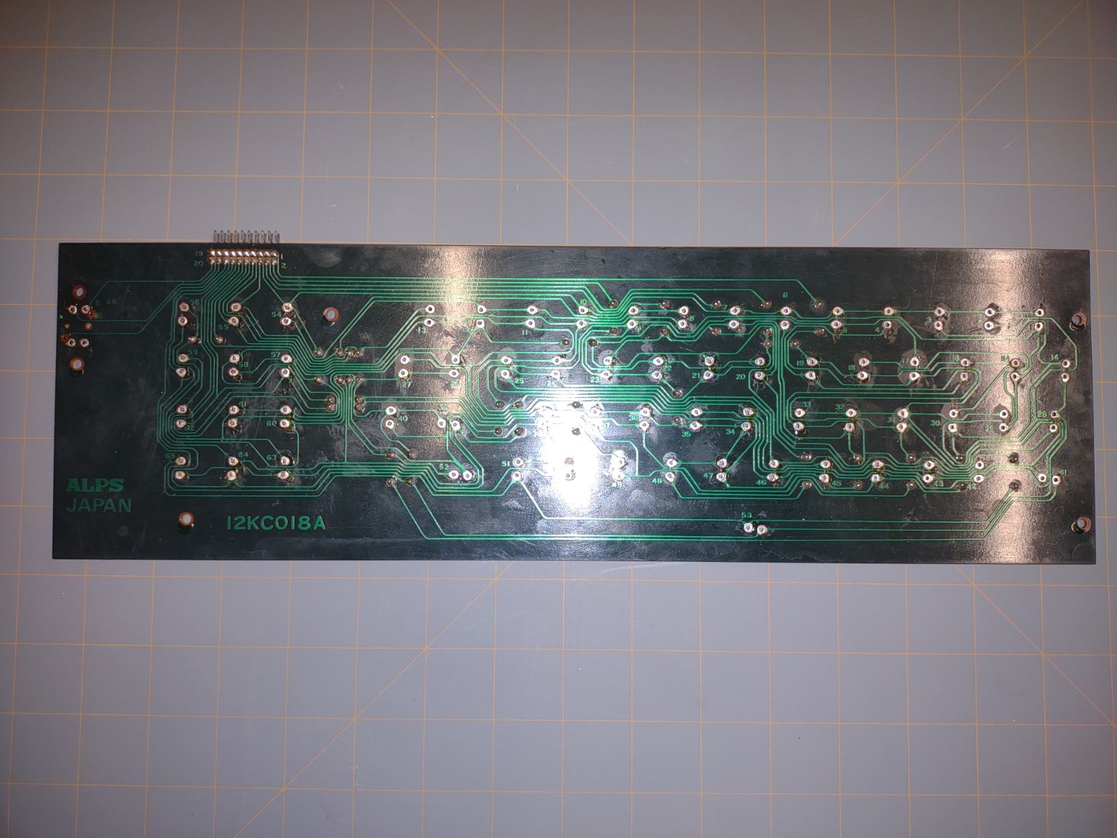 TRS-80 Model III Keyboard PCB BOARD ONLY Vtg Original For Repair Or Repurpose
