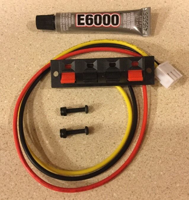 Klipsch Speaker TERMINAL ProMedia 2.1 BLOCK Satellite 4 Version Harness Plug NEW