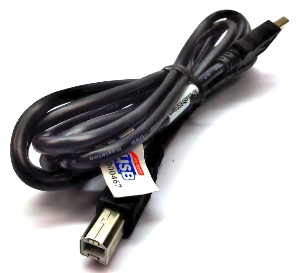 Universal Printer Cable for Computer 6ft USB A to B High Speed TID 60000467