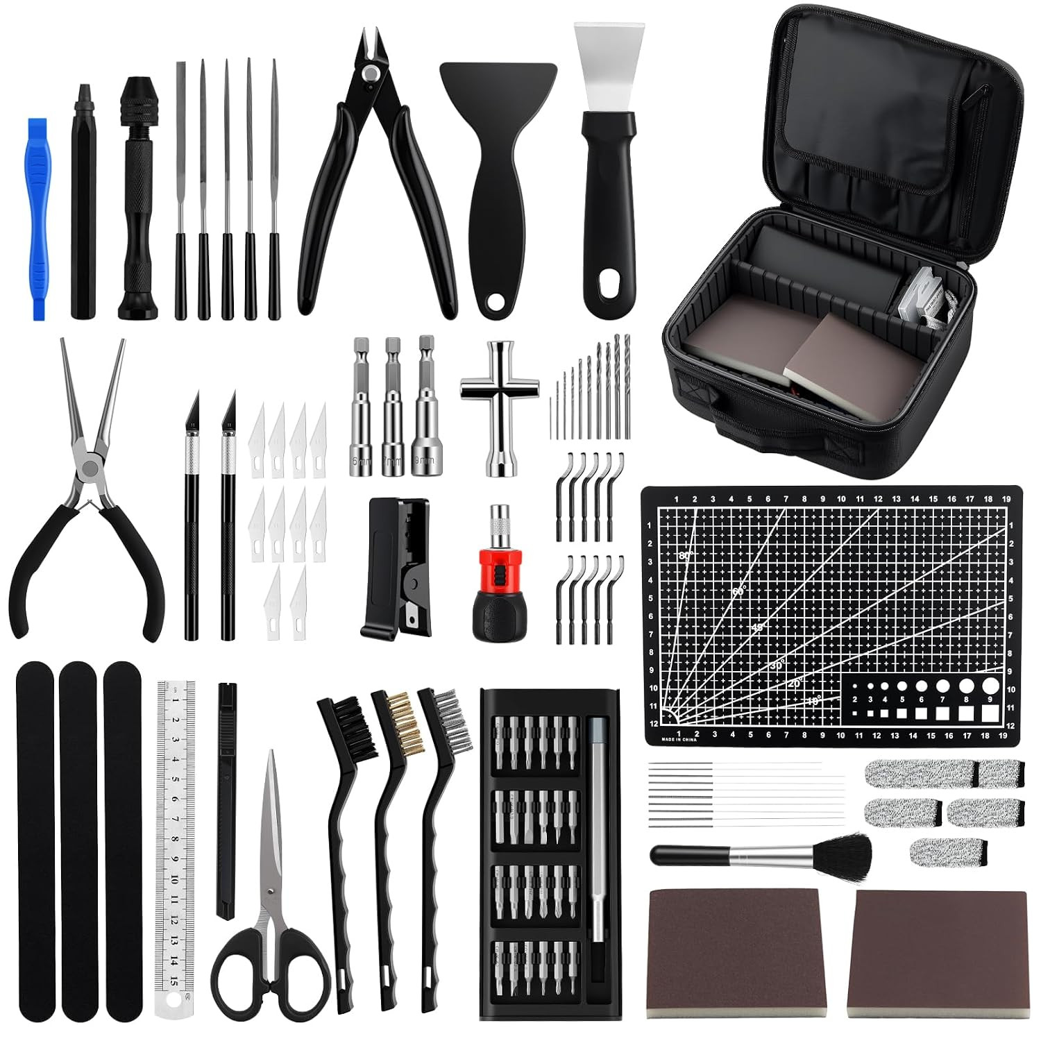 120Pcs 3D Printer Tools Kit with Storage Case, 3D Printer Accessories
