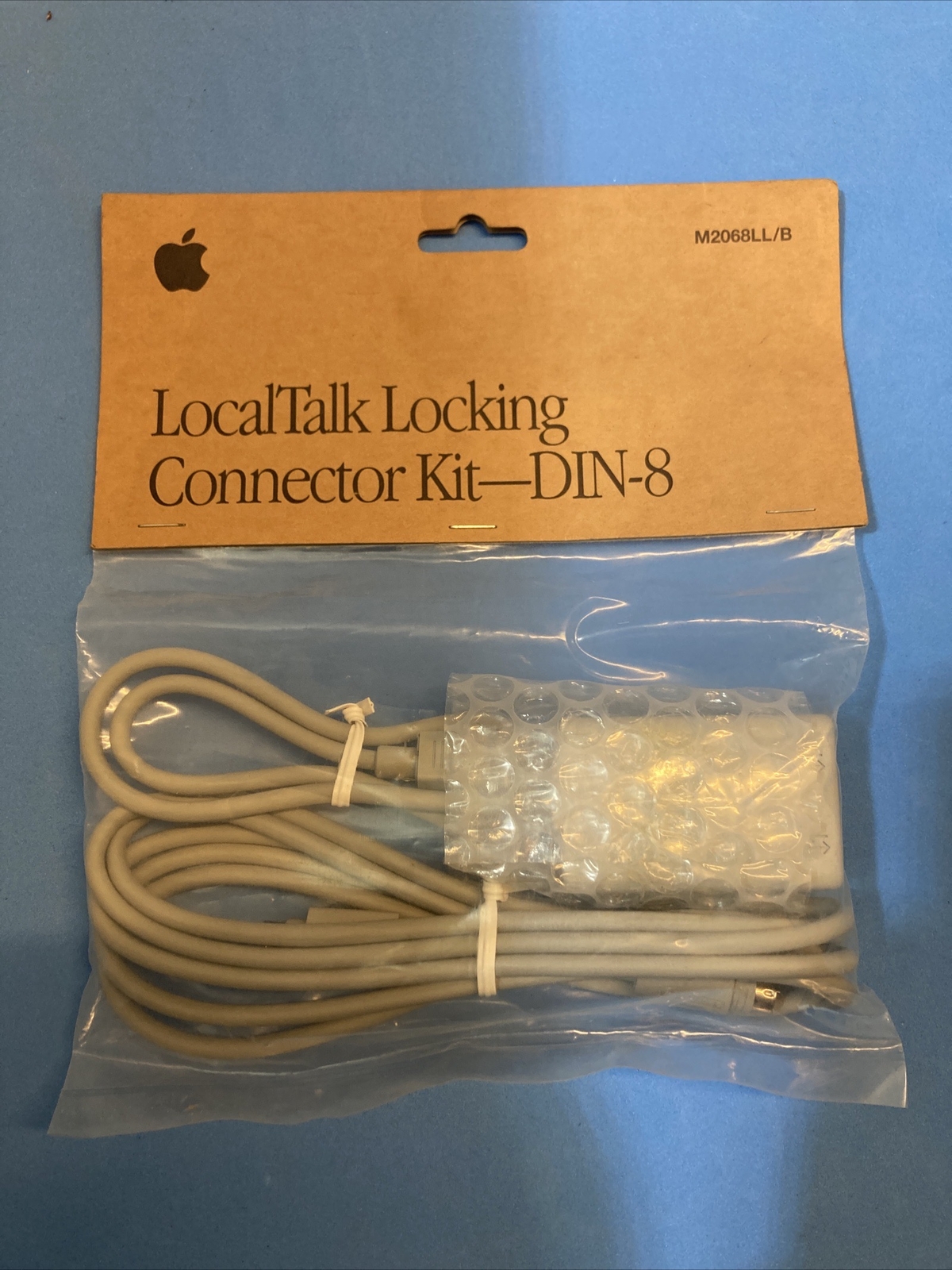 New Apple Macintosh LocalTalk Locking Connector Kit - DIN-8 M2068LL/B Vintage