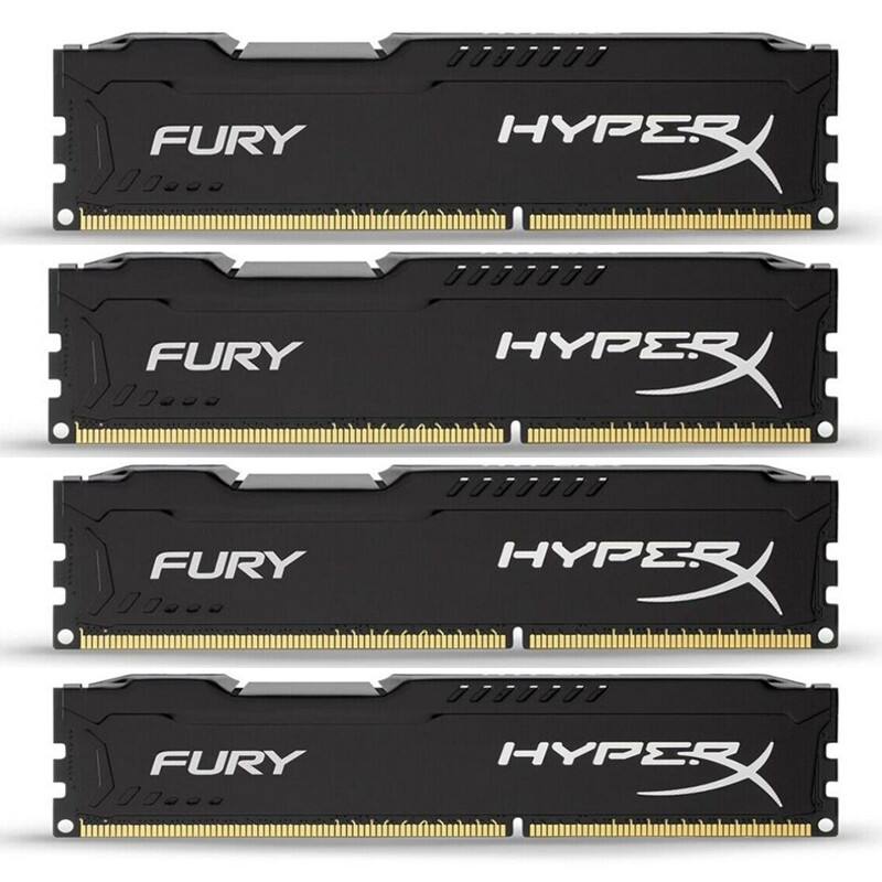 32GB (4 x 8GB) DDR3 1866 (PC3 14900) Gaming Memory HX316C10F/8 for Desktop Black