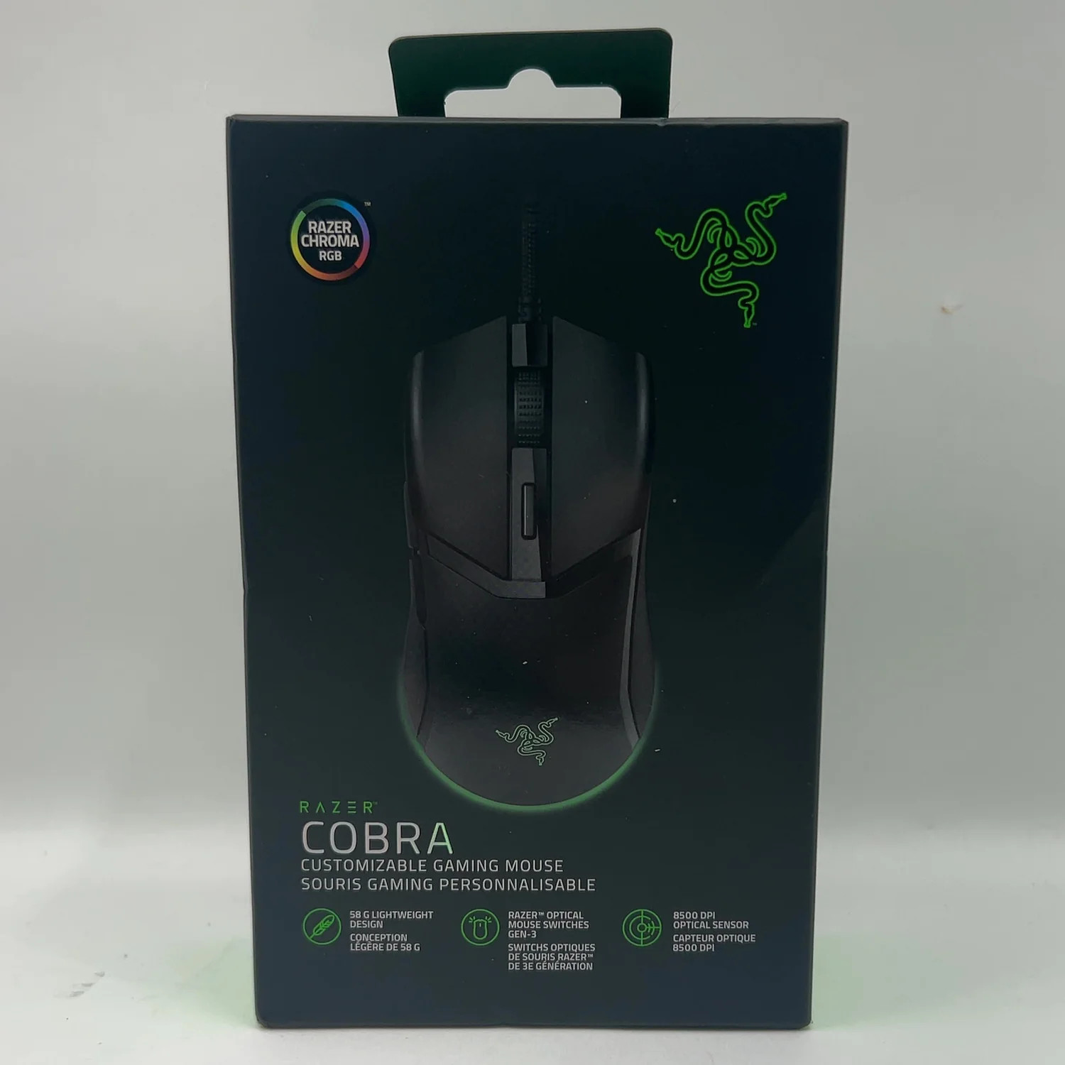 New Razer Cobra Gaming Mouse RZ01-04650100-R3U1