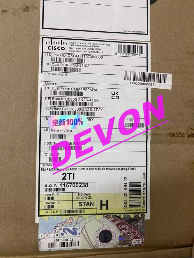 C8300-2N2S-4T2X Cisco Catalyst 8300 Series Edge Platforms Series