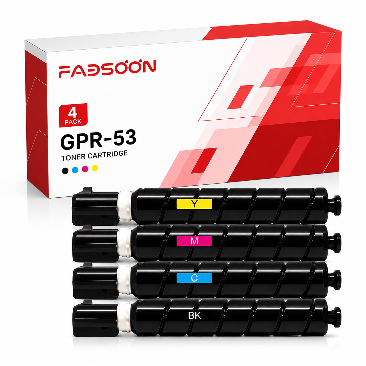 GPR53 4PK Replacement Toner for iR ADV C3325i C3330i C3525i C3530i DX C3725i 4pk