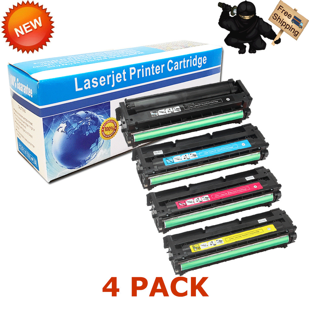 4-Pack CLT-K503L Toner Set for Samsung ProXpress C3060FW C3010DW C3060 CLT-503L