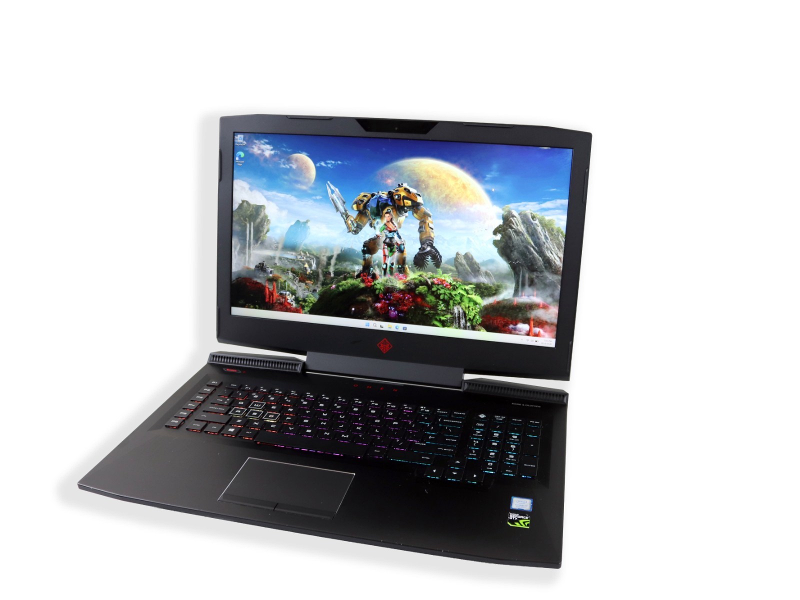 HP Omen 17-an 17.3" Intel i7-8750H 16GB DDR4 256GB SSD + 1TB HDD NVIDIA GTX 1070