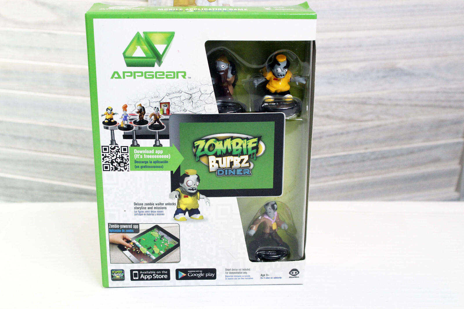 APPGEAR ZOMBIE BURBZ DINER FOR iPAD AND ANDROID. NEW IN BOX.