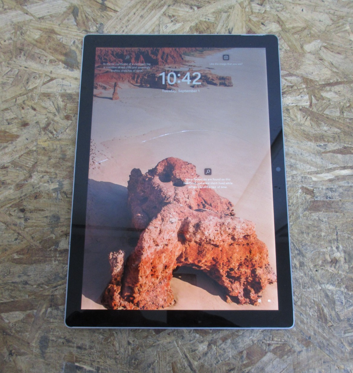 MICROSOFT SURFACE PRO 6 1796 I7-8TH @ 1.70GHz 8GB RAM 256GB SSD W11P READ DESC.
