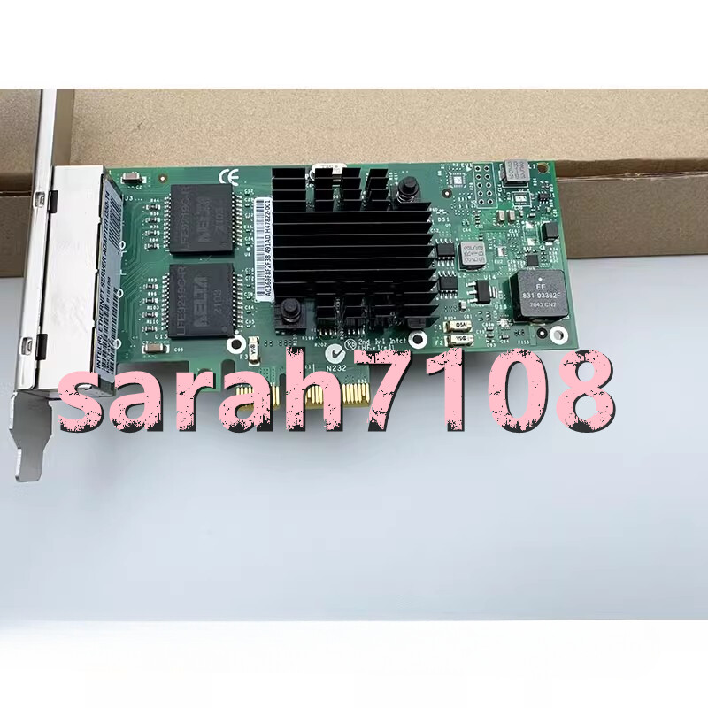 1PC USED intel I350-T4 industrial camera network card I350T4V2 FedEx
