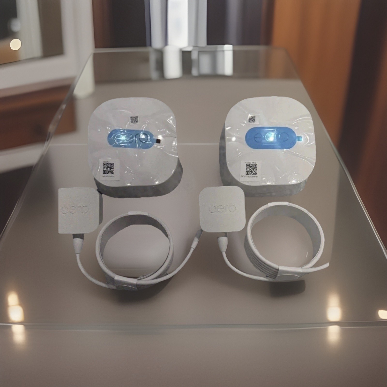 Eero 6+ Plus Dual Band Mesh Wi-Fi 6 Router - White (2-Pack Bundle) Frontier