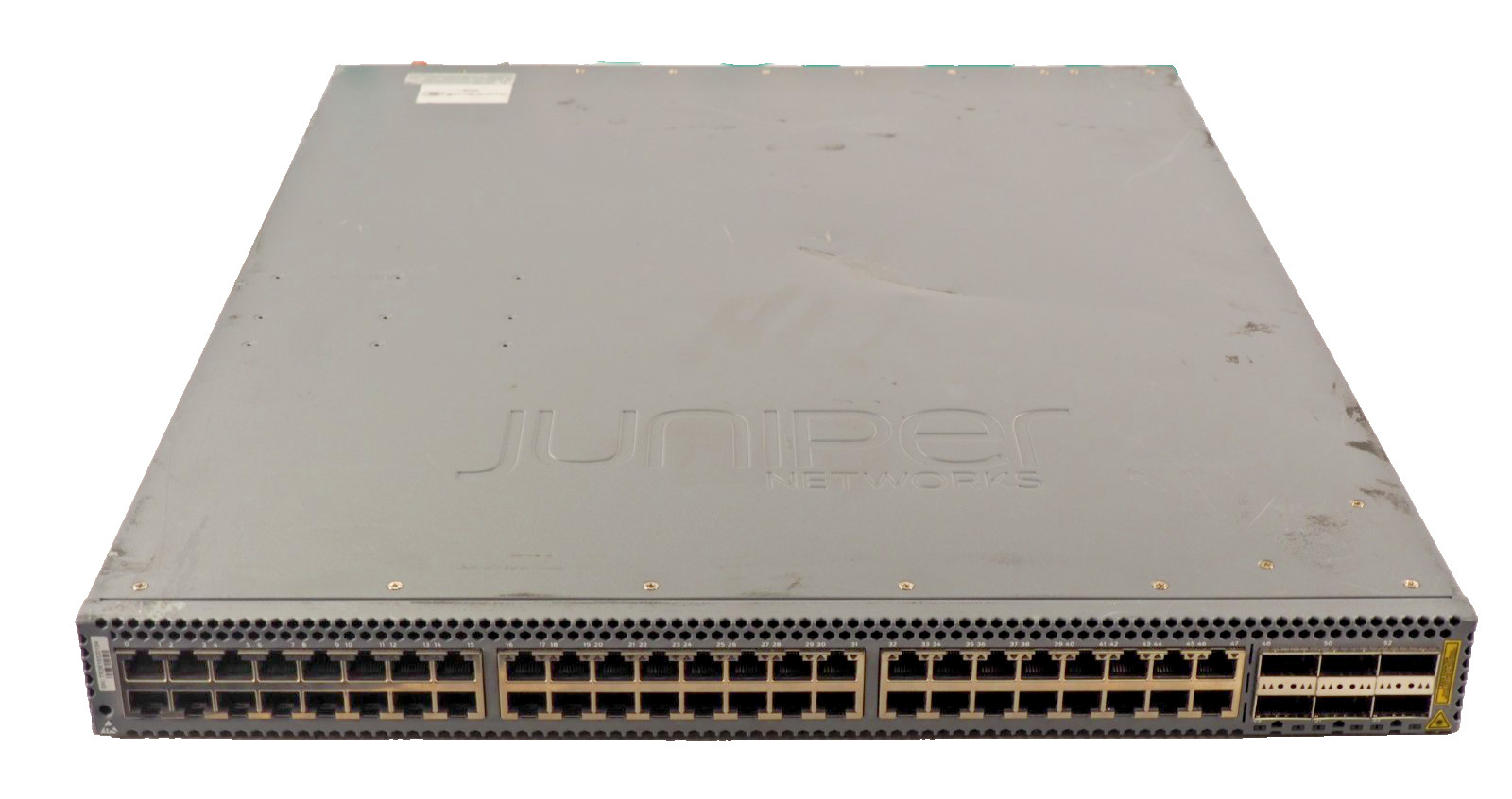 Juniper QFX5100-48T-AFO 48-Port 10GbE 6-Port QSFP Network Switch Dual AC PSU