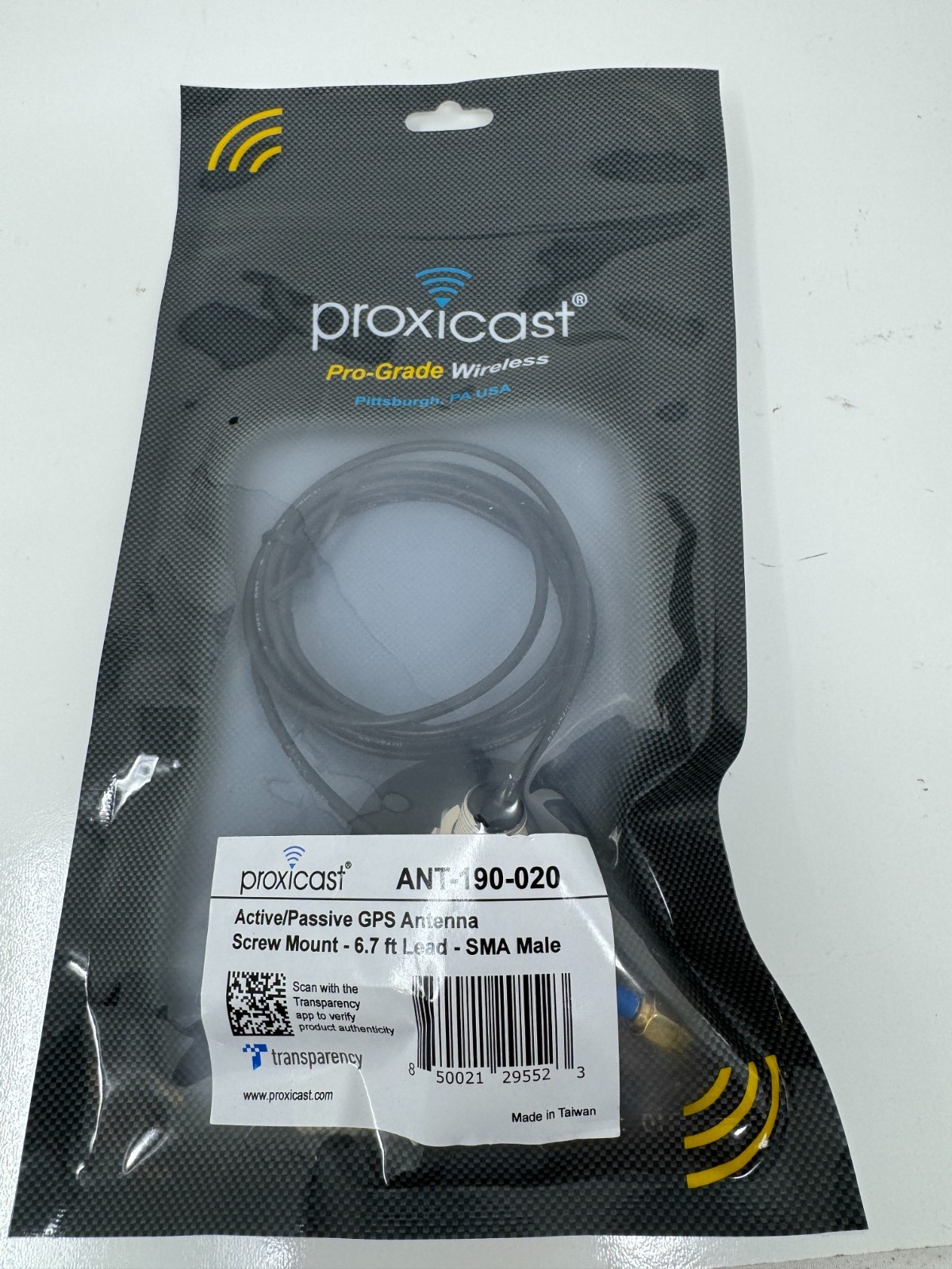 Proxicast Antenna Pro-Grade Wireless ANT-190-020 GPS Puck Antenna