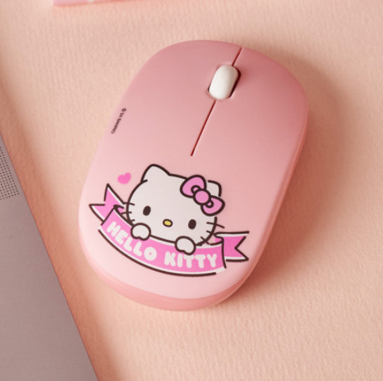 [Sanrio] Sanrio Characters Low Noise Wireless Mouse