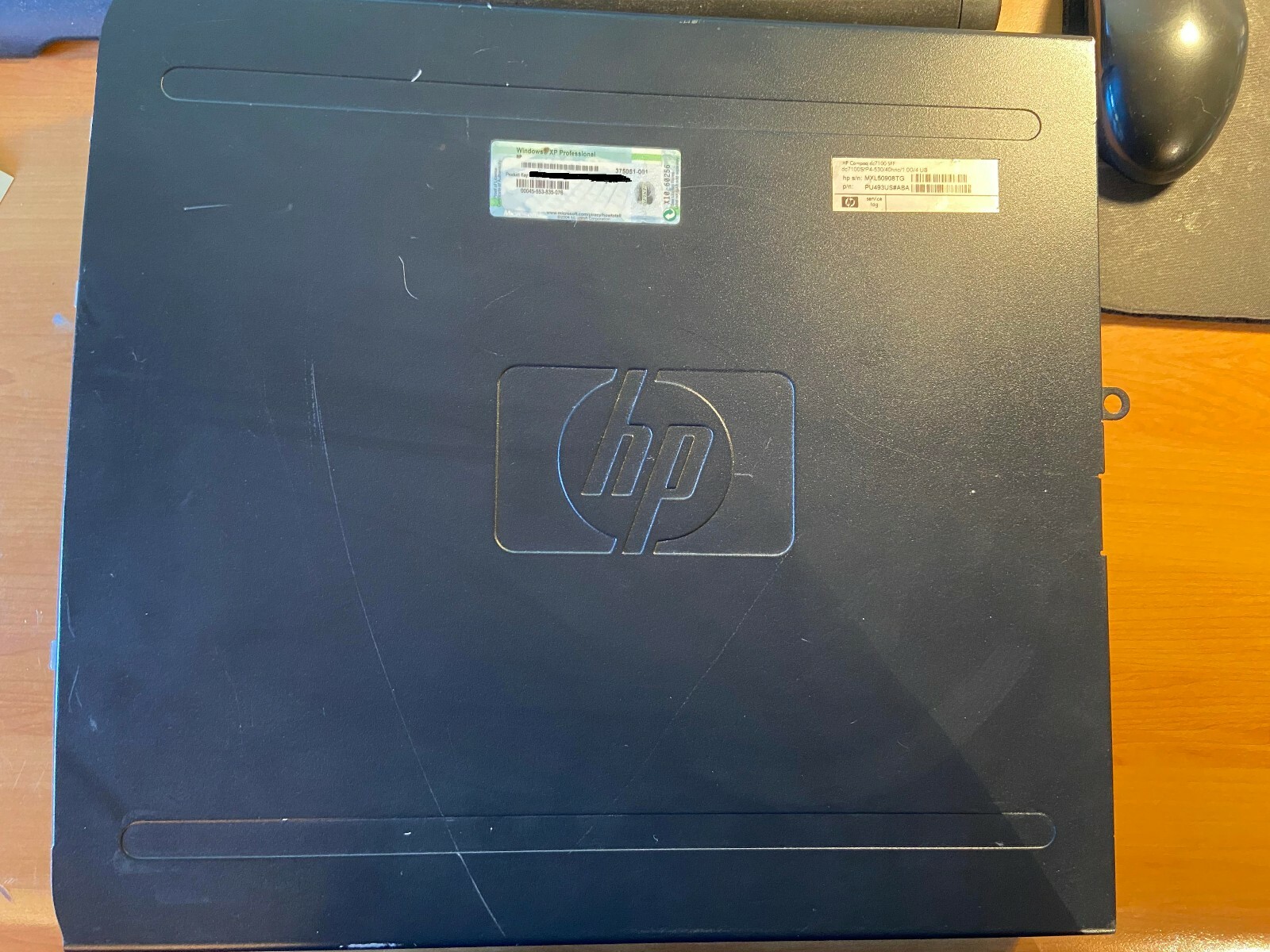 HP 15051-T1 S1-358795 COMPAQ dc7100 SFF SIDE PANEL ACCESS DOOR + XP PRO COV