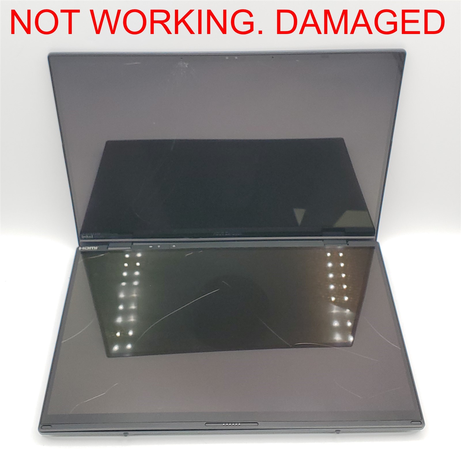 Asus Zenbook DUO 14 UX8406 Laptop shell with Screens -NOT WORKING-