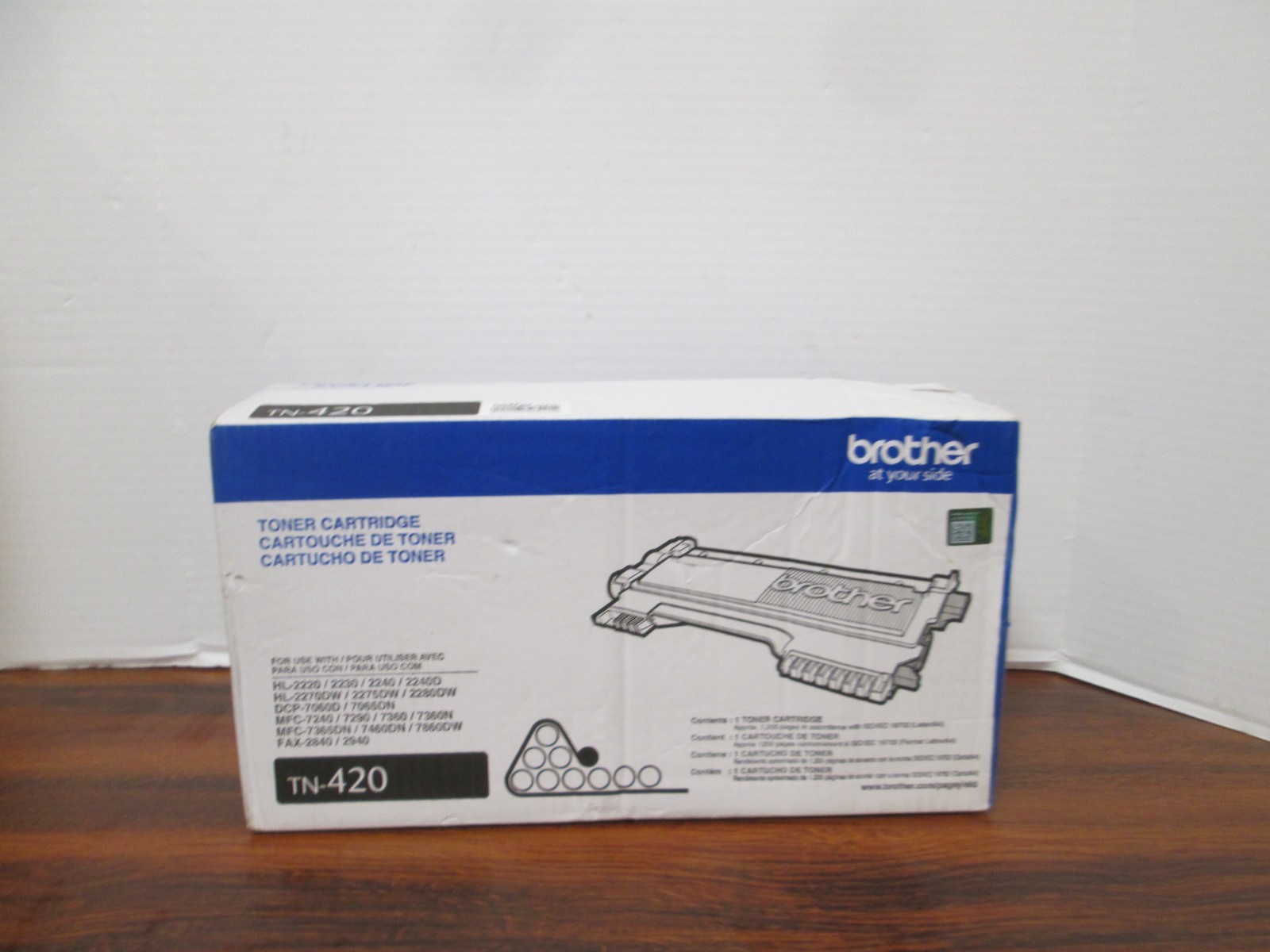  Brother TN-420 Black Toner Cartridge OEM Genuine Brand New 