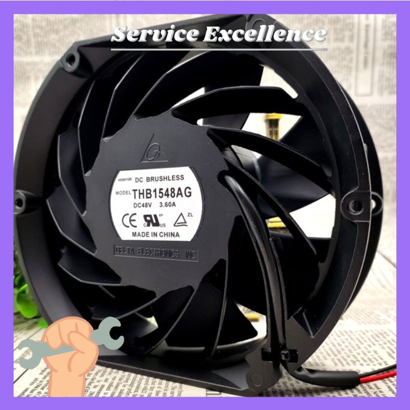 1PCS DELTA THB1548AG 17251 DC 48V 3.60A Automobile Supercharged Large Air Volum#