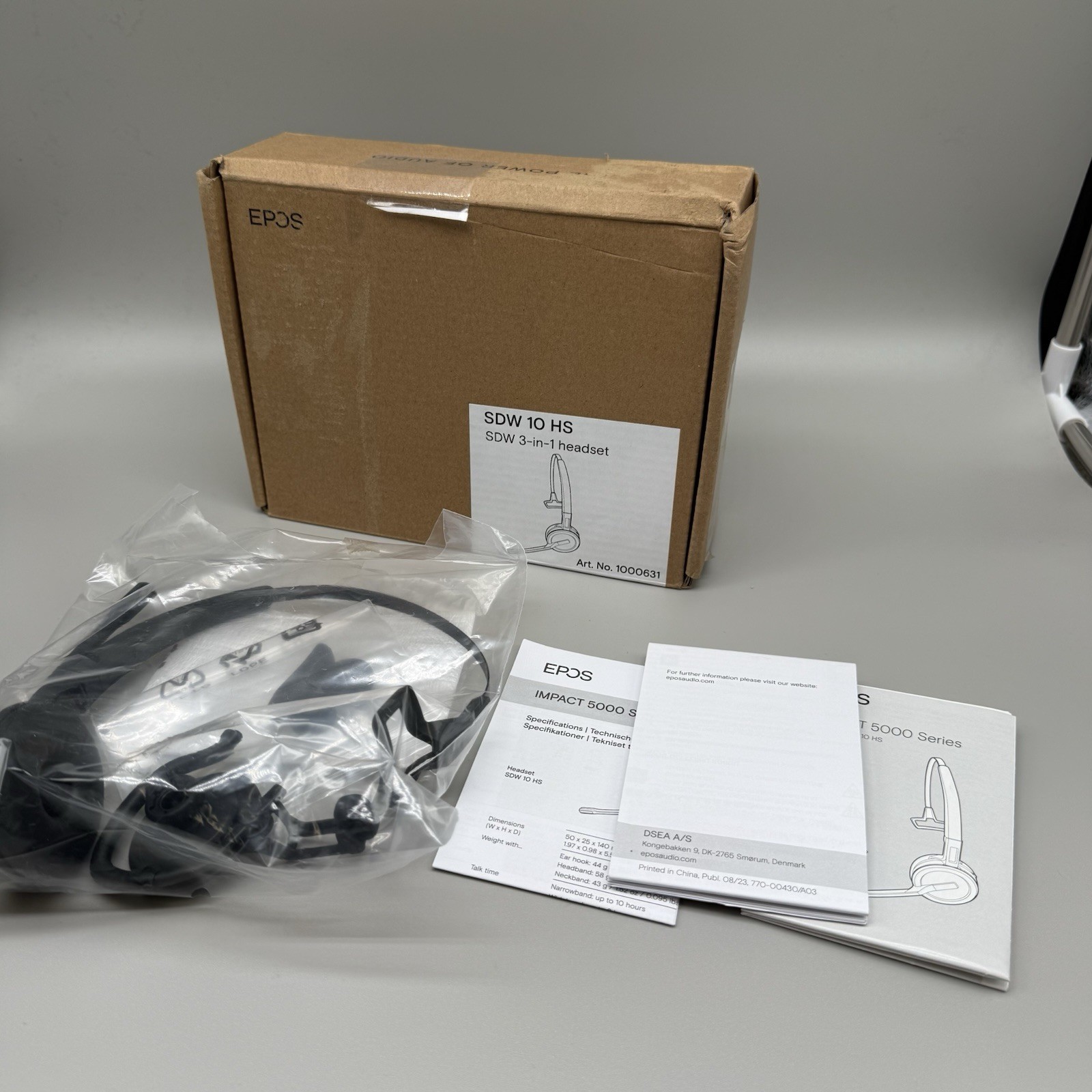EPOS SENNHEISER Enterprise Solution SC260 Doublesided Headset Noise Cancellation