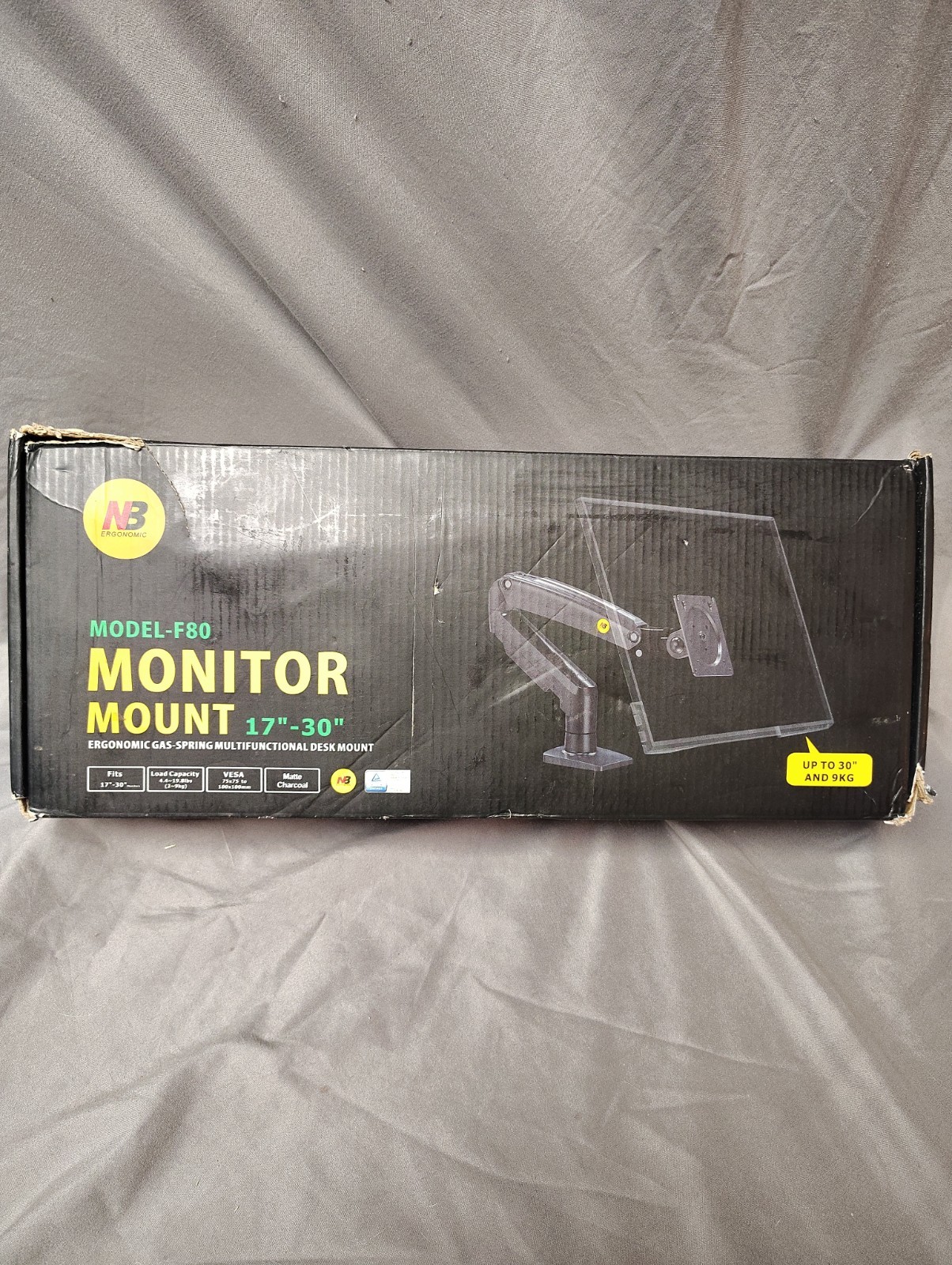 Nb Ergonomic Monitor Mount Model F80