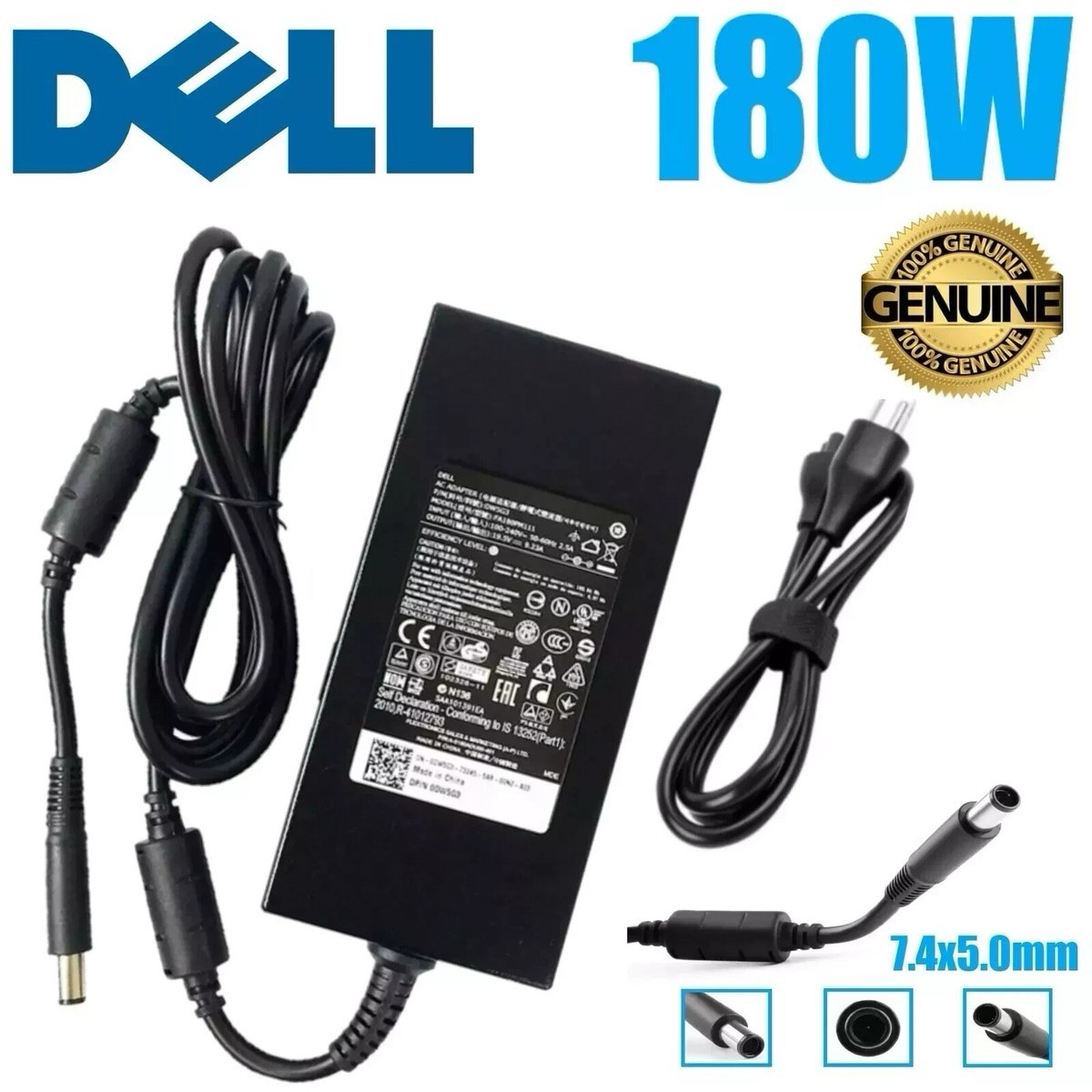DELL 180W Original AC Power Adapter