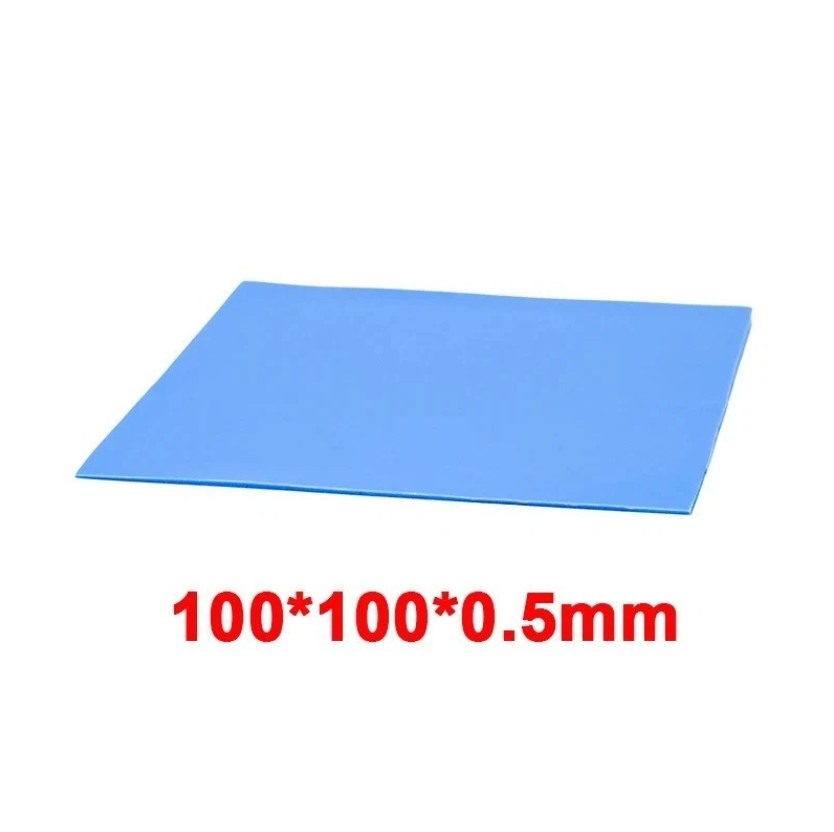 100PCS 10x10x2mm Thermal Pads Fast Cooling Non-Conductive for CPU GPU