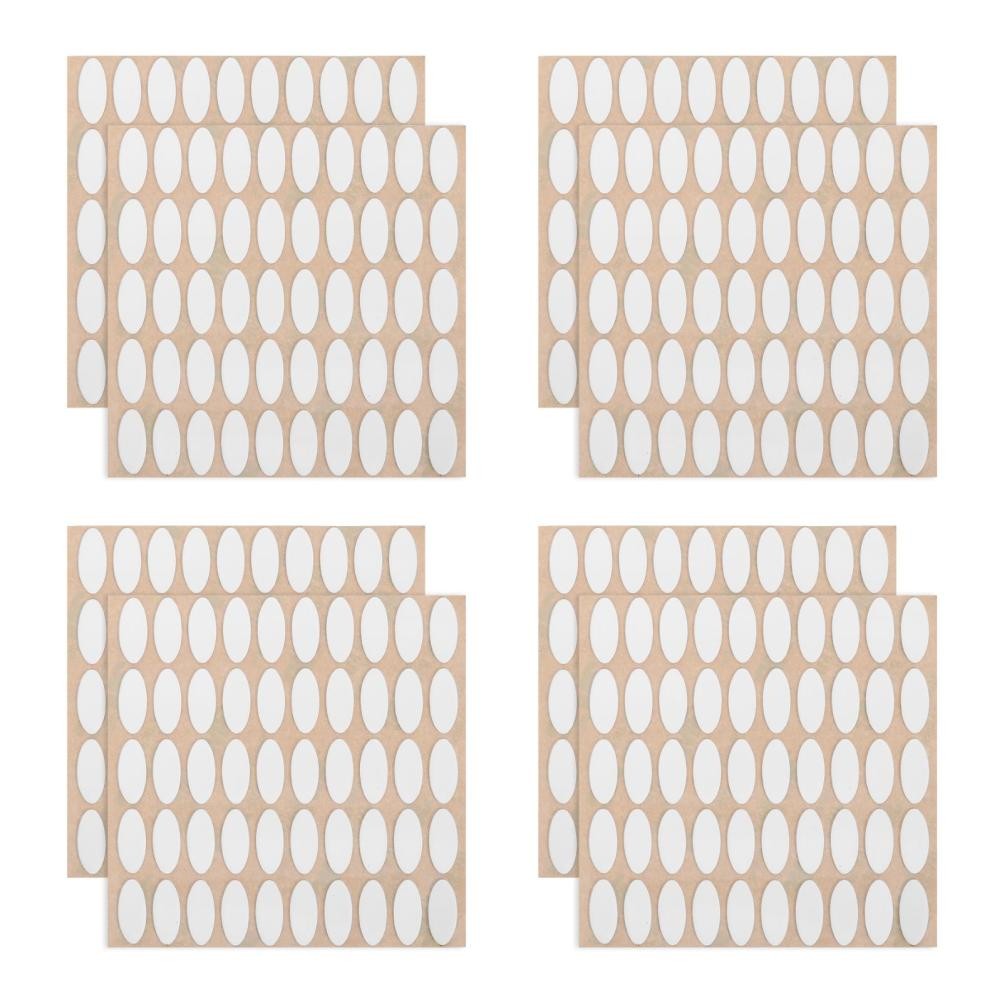 400 PCS Mouse Feet Skates, Low Friction Replacement Glide Pads, Anti Slip Mouse