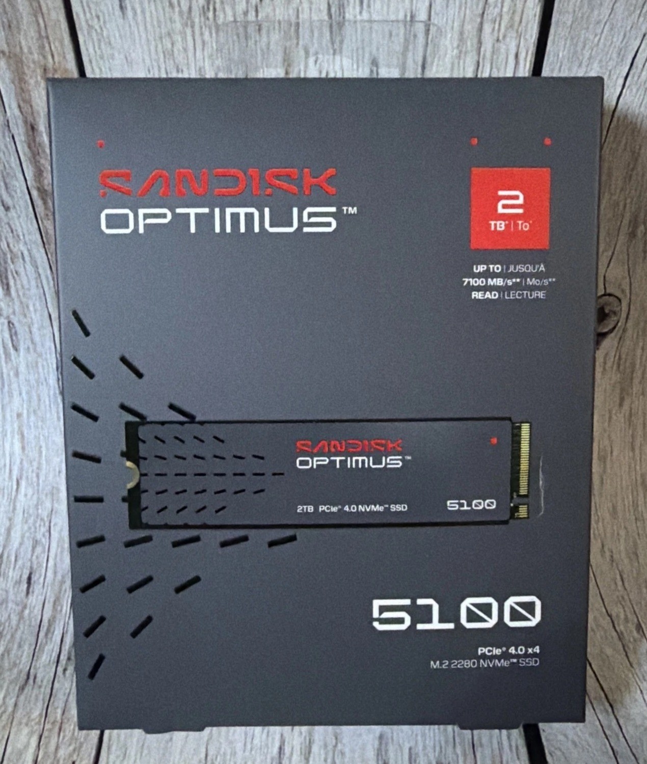 SanDisk Optimus 5100 2TB M.2 2280 NVMe PCIe 4.0 x4 SSD BRAND NEW