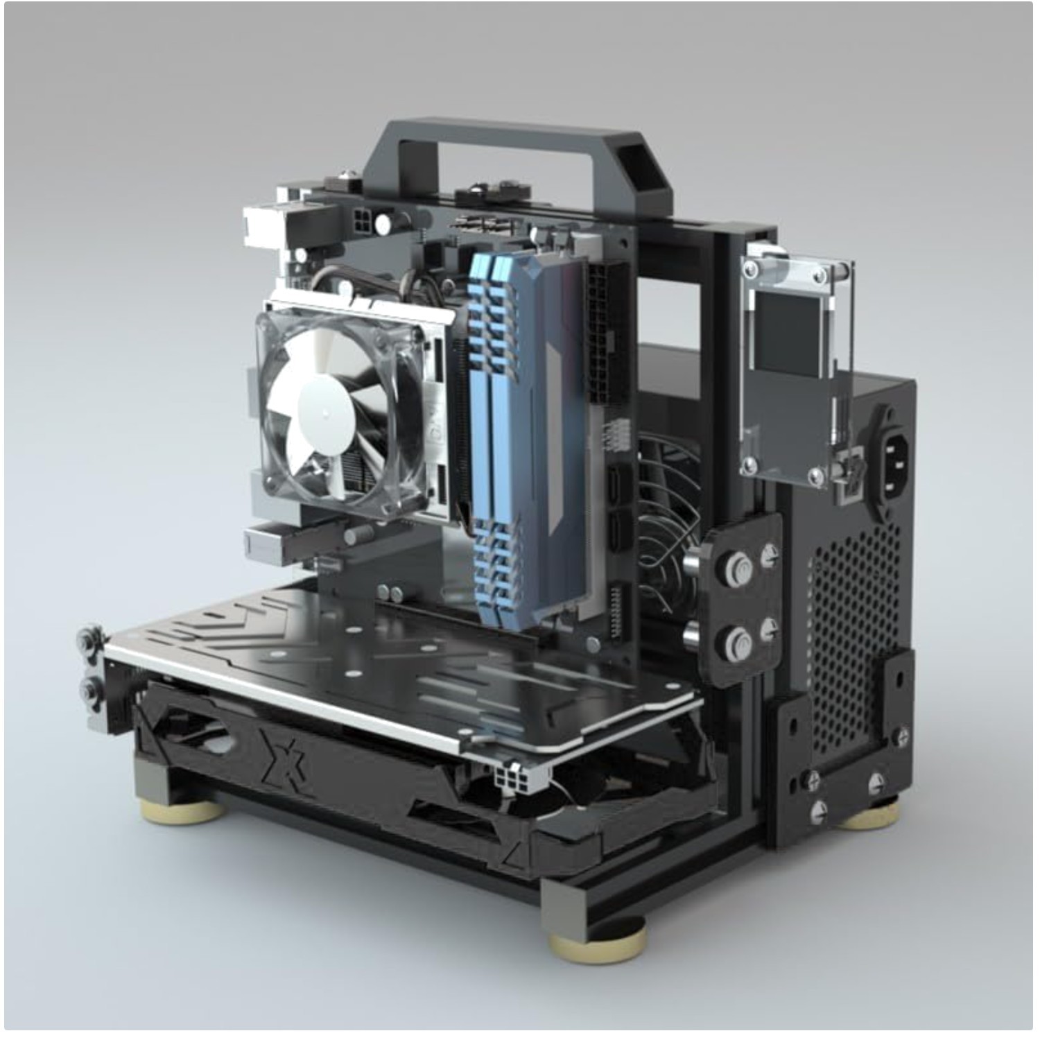 Versatile DIY Computer Motherboard Case``